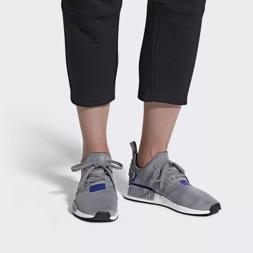 Adidas NMD R1 Tenis Grises Para Hombre (MX-73360)